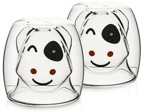 4Home Termo pohár Hot&Cool Happy Cow 210 ml, 2 ks