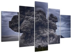 Obraz - Sopečná erupcia (150x105 cm)