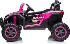 LEAN CARS YSA036 Ružové auto na batérie 4x4
