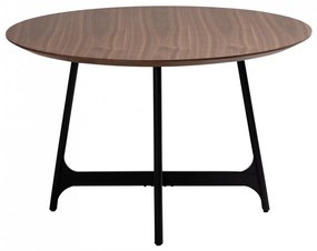 OOID OKRÚHLY JEDÁLENSKÝ STÔL, Ø 120 CM walnut