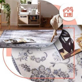 Koberec Agnella Isfahan Anafi biely