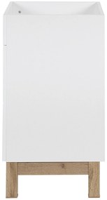 Kúpeľňová stojaci skrinka pod umývadlo BALI biela 60 cm