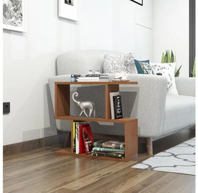 Odkladací stolík LALE 55x60 cm hnedá