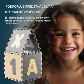 InternetovaZahrada Detská hracia podložka - žltá