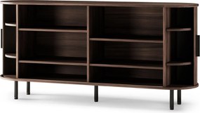 Komoda Gliss 160 cm orech tmavý