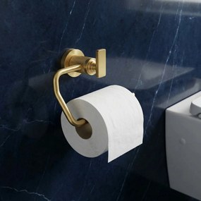 Držiak na toaletný papier REA RIVO 81305 zlatý kartáčovaný