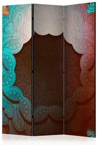 Artgeist Paraván - Floral Collar (Green) [Room Dividers]