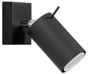 Brilagi -  LED Nástenné bodové svietidlo ASMUS 1xGU10/7W/230V čierna