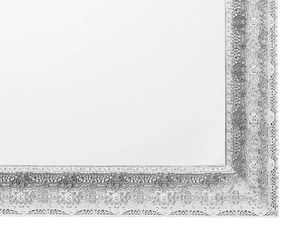 Nástenné zrkadlo CAVAN 65 x 65 cm strieborné Beliani