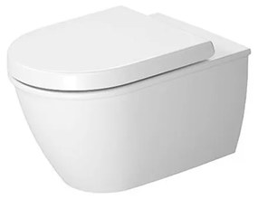 DURAVIT Darling New závesné WC Rimless s hlbokým splachovaním, 370 x 540 mm, biela, s povrchom WonderGliss, 25570900001