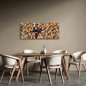 Obraz morskej hviezdice (120x50 cm)