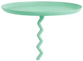 Kovový okrúhly odkladací stolík ø 44 cm Zig Zag – Leitmotiv