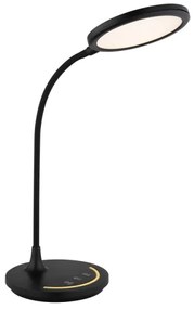 Globo 58483 - LED stmievateľná dotyková stolná lampa KENNY LED/12W/230V čierna