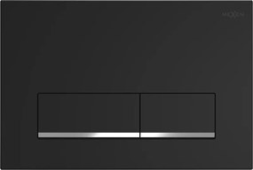 Mexen Fenix 12, splachovacie tlačidlo pre Mexen modul, čierna matná-chrómová, 601203