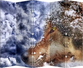 Paraván - Vlk (210x170 cm)