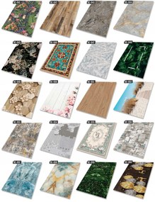 matoMAT Koberec MATA VINYL drevená podlaha dosky na terasu 120 cm