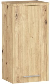 Kúpeľňová skrinka FIN W 30 cm 1D dub artisan