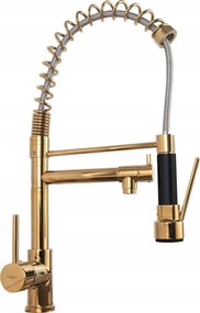 Mexen CORINA - Vysoká batéria/drezová, zlatá, 670601-50