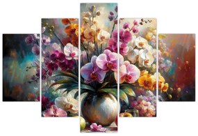 Obraz - Váza kvetov II. (150x105 cm)