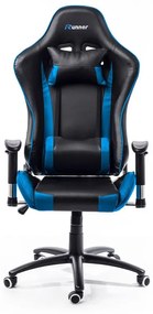 Kancelárska stolička - kreslo IDAHO - modro čierna
