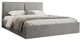 Čalúnená posteľ Soave II rozmer 160x200 cm Sivá