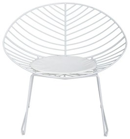 Súprava 2 bielych záhradných stoličiek Bonami Selection Coco