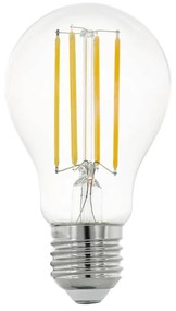 EGLO Filamentová LED žiarovka, E27, A60, 12W, 1521lm, 2700K, teplá biela