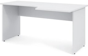 Ergonomický stôl Impress 160 x 90 cm, pravý, biela