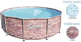 Nadzemný bazén Marimex Florida 3,66x0,99 m bez príslušenstva motív kameň