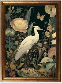 Nástenná dekorácia v ráme Blue Heron