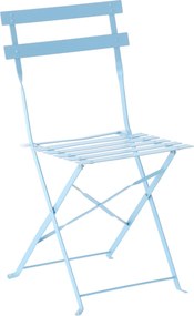 CH Modrá skladacia balkonová sada nábytku Wanda