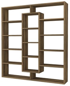 Knižnica Ample Walnut