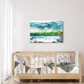 Obraz - Snová krajina (90x60 cm)
