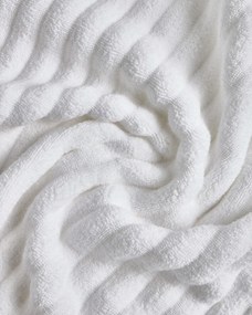 Biela froté bavlnená osuška 70x140 cm Navira – Kave Home