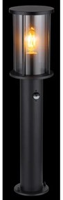 Globo 31362S - Vonkajšia lampa so senzorom GRACEY 1xE27/60W/230V 60 cm IP54