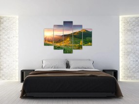Obraz - Letná krajina (150x105 cm)