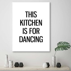 Obraz na plátně Taneční kuchyně - 80x120 cm