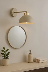 Brilagi - Nástenné svietidlo MOON 1xE27/60W/230V béžové/zlaté