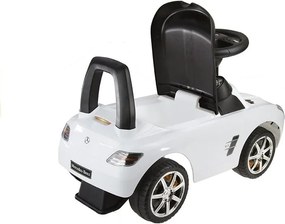 LEAN CARS Detské odrážadlo Mercedes-Benz SLS AMG biele