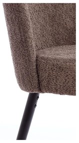 Hnedá jedálenská stolička Eckley – Light &amp; Living