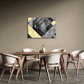 Obraz - Textúrované tvary (70x50 cm)