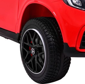 Ramiz Mercedes GLC 63S detské auto Červené SUV + pohon 4x4