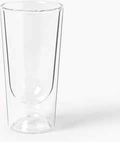 Ručne vyrobené poháre na kokteily z borosilikátového skla Marcus, 4 ks