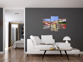 Obraz - Ribeira, Portugalsko (90x60 cm)