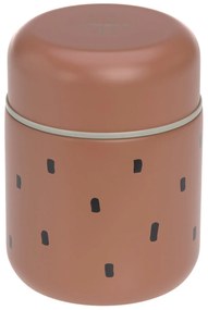 Termoska na jedlo - Happy Prints caramel