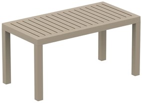 Lounge stôl Ocean ~ v45 x 90 x 45 cm - Svetlo hnedá
