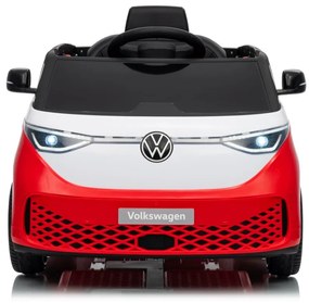 Detské elektrické auto Volkswagen ID BUZZ červené