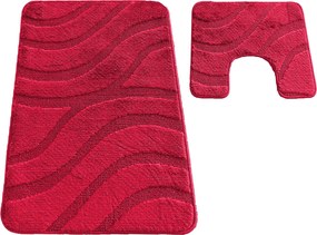 DY Kúpeľňová súprava Montana s výrezom Symphony Burgundy