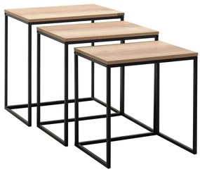 Adore Furniture SADA 3x Konferenčný stolík hnedá 479ADR1414