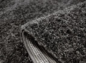 Koberec Shaggy 160x230 cm, antracitový